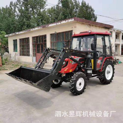 旋地王拖拉機 性能穩(wěn)定的新款座駕式小型四輪拖拉機與開溝機